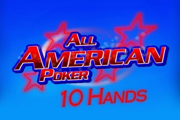 All American Poker 10 Hand — capa do slot
