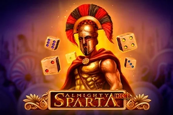 Almighty Sparta Dice — capa do slot